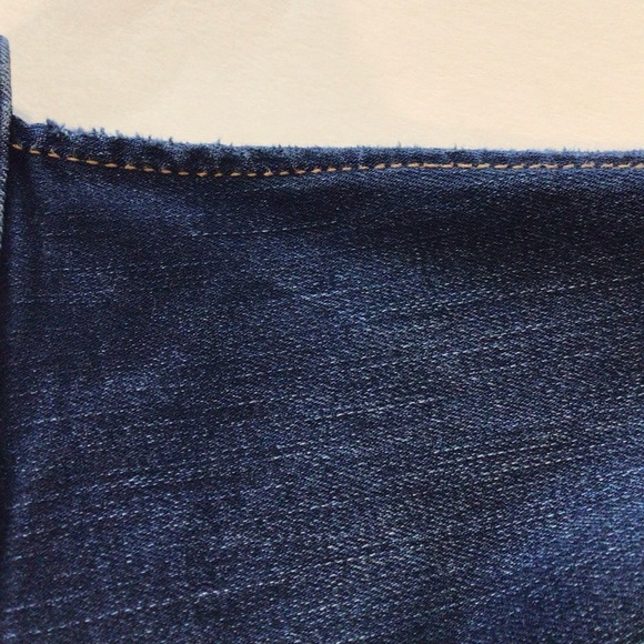 American Eagle Womens Size 6 Reg Jegging Overall Bib Overalls Blue Jeans Stretch - Picture 16 of 16